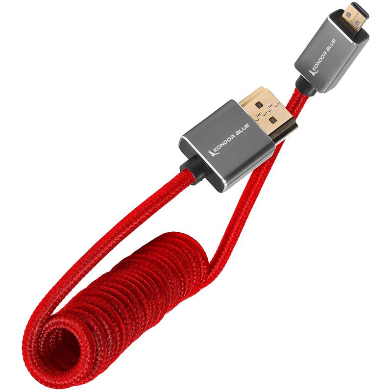 Kondor Blue Micro HDMI to Full HDMI Cable 12